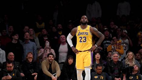 Die Frustration bei LeBron James und den Lakers ist groß