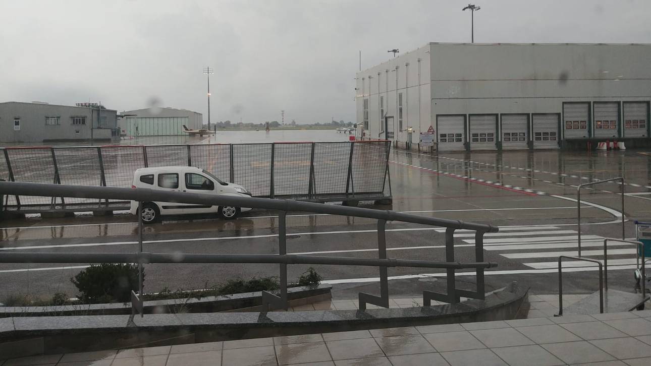 So sieht es am Flughafen in Turin aus