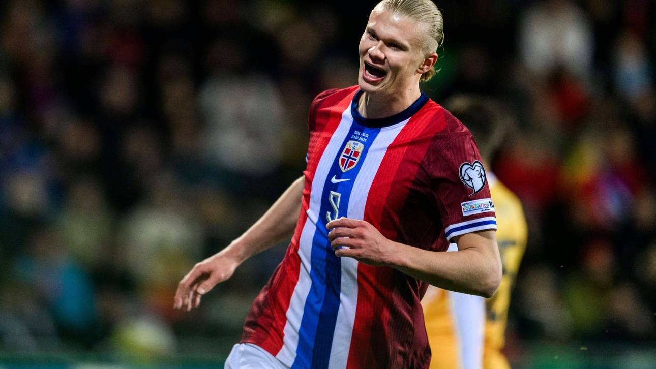 Haaland trifft bei Kantersieg