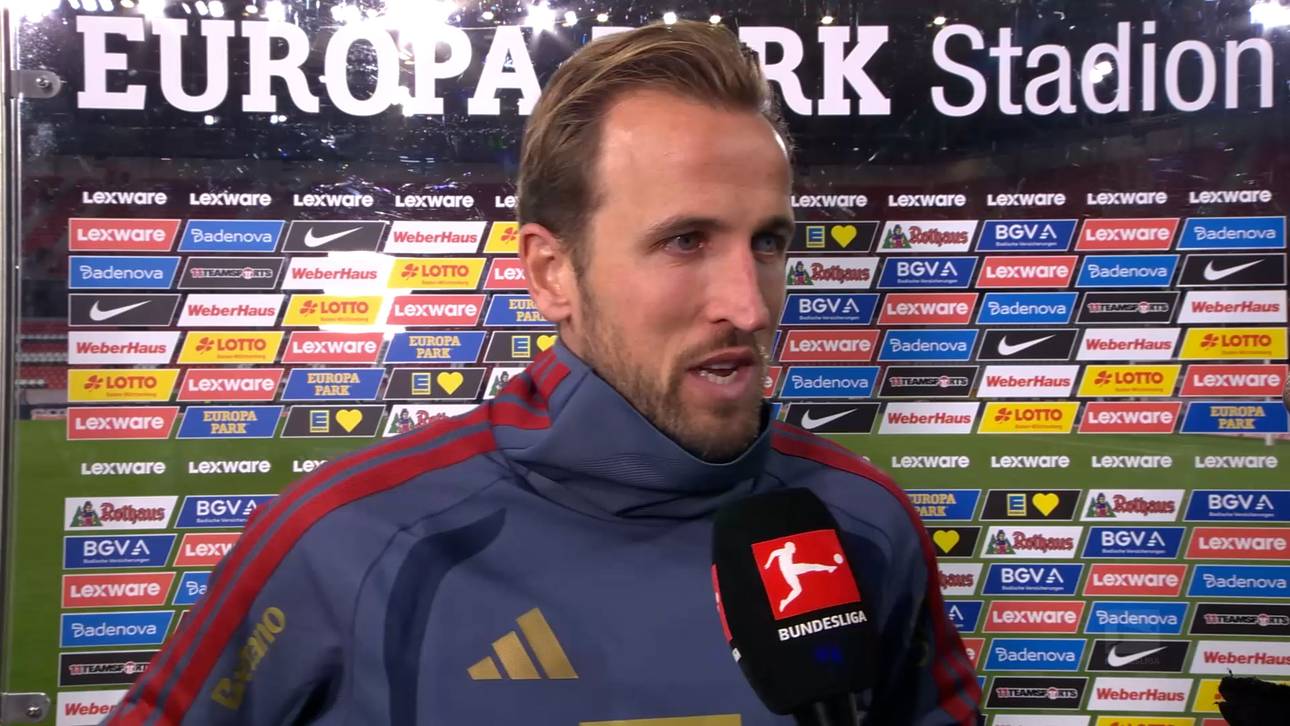 Nach dem Sieg will Kane sofort etwas loswerden