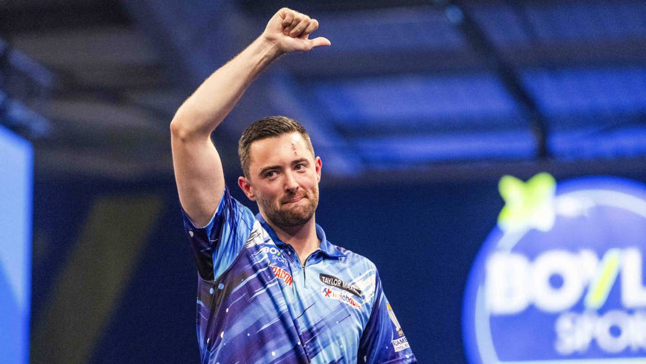 Luke Humphries ist im Achtelfinale des World Grand Prix gefordert