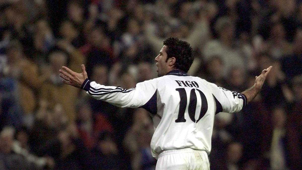 2000: LUIS FIGO (Portugal/FC Barcelona/Real Madrid): Im Zentrum des Interesses steht Figos skandalöser Wechsel von Barca zu Real. Bei der EM in Belgien und den Niederlanden spielt er sich aber in die oberste Kategorie, auch wenn er mit Portugal im Halbfinale scheitert