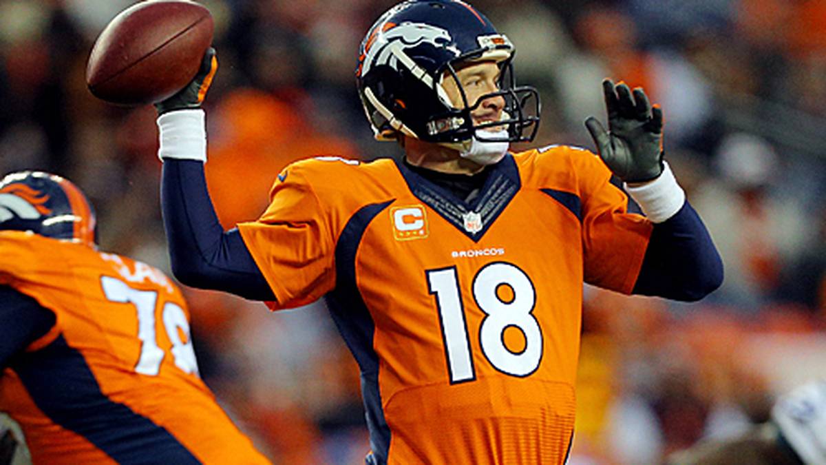 Zu Beginn sieht es für Superstar Peyton Manning und Co. auch richtig gut aus...