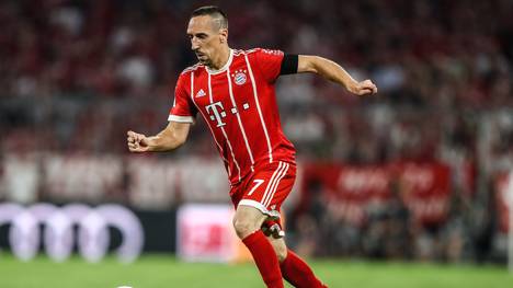 Franck Ribery bei FC Bayern Muenchen gegen Bayer 04 Leverkusen in der Bundesliga