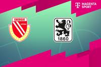 Energie Cottbus - TSV 1860 München: Tore und Highlights | 3. Liga