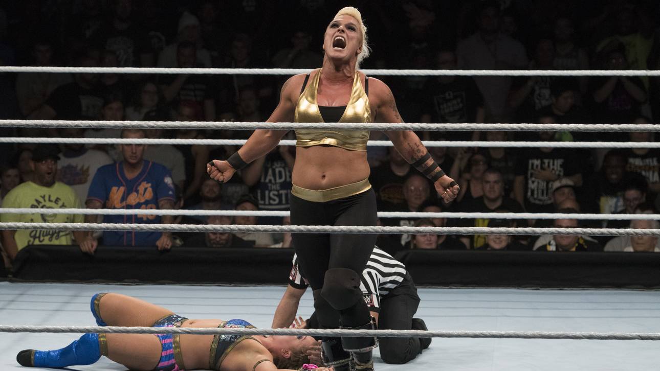 Jazzy Gabert beeindruckte beim "Mae Young Classic" mit starken Leistungen