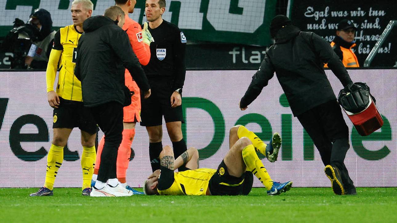 Niklas Süle liegt verletzt auf dem Spielfeld