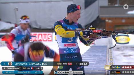 Die deutsche Herren-Staffel gewinnt bei der Biathlon-WM die nächste Medaille für Deutschland - auch, weil Schlussläufer Philipp Horn Nervenstärke beweist.