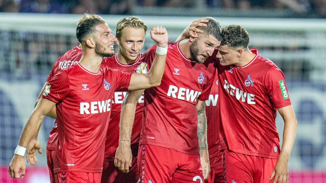 Köln feiert Zitter-Sieg in Osnabrück