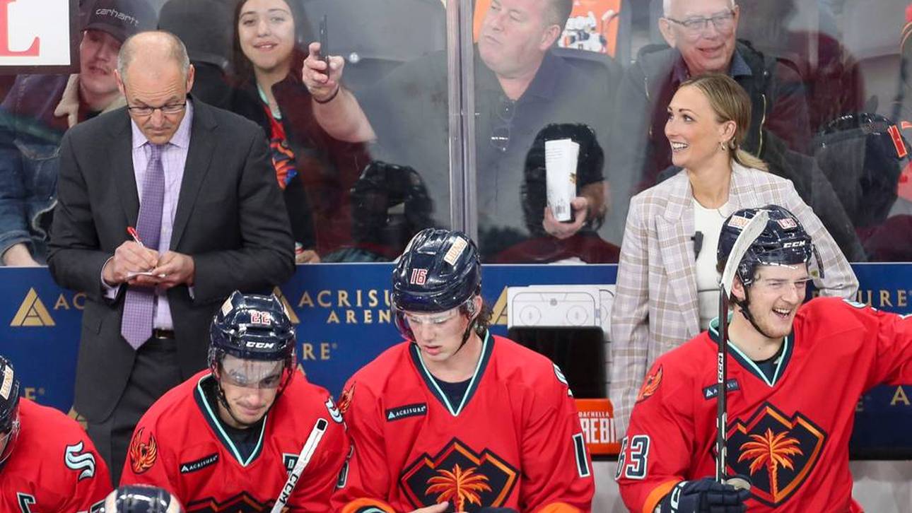 Historischer Moment in der NHL