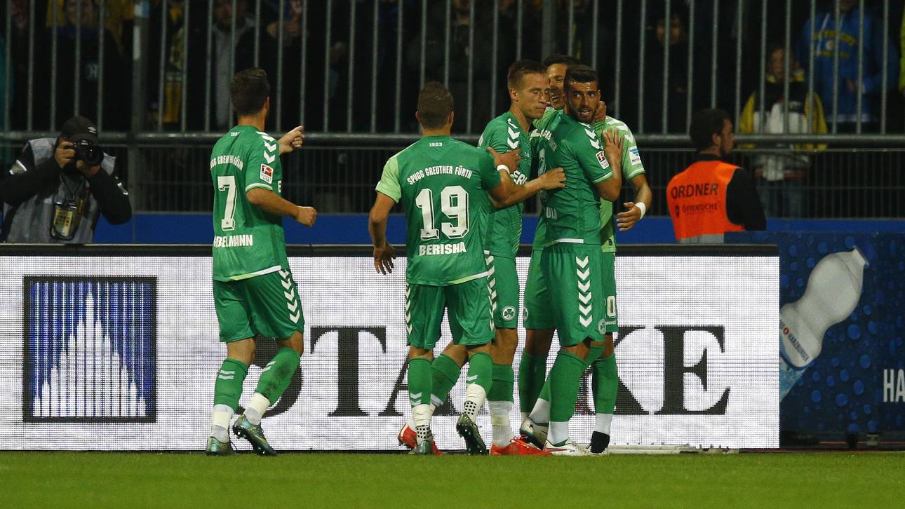 Fürth setzt seine Siegesserie fort