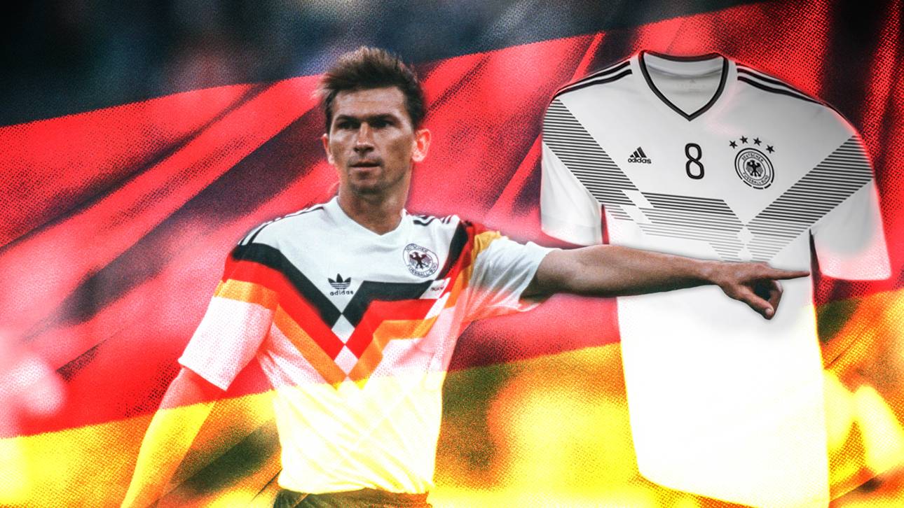 Neues DFB-Trikot erinnert an WM 90