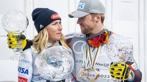 Aleksander Aamodt Kilde (mit Freundin Mikaela Shiffrin) muss noch lange pausieren