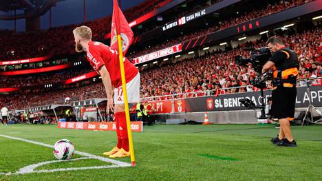 Jan-Niklas Beste hat es bei Benfica Lissabon derzeit nicht leicht