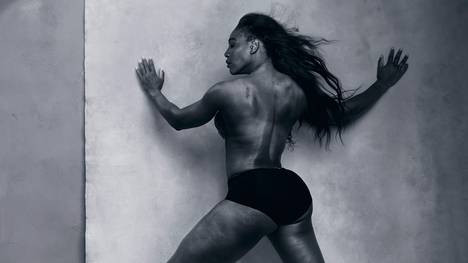 So posiert Serena Williams im Pirelli-Kalender