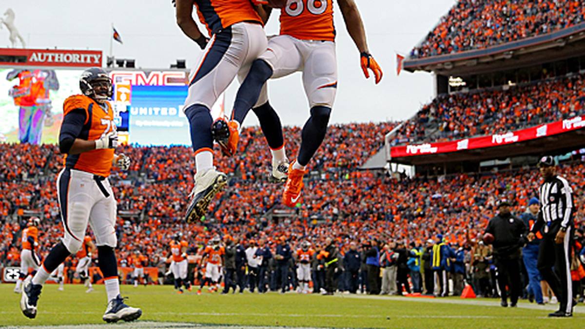 kommt noch im ersten Viertel durch Demaryius Thomas zur 7:0-Führung