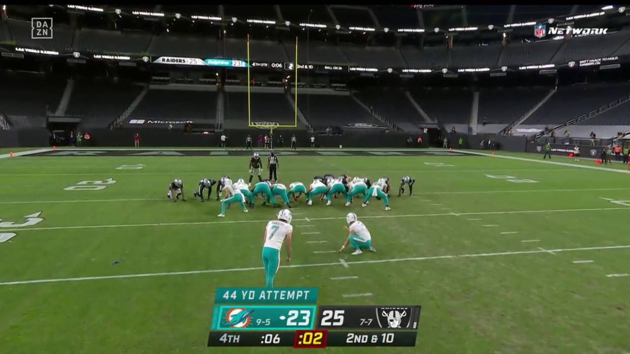 Las Vegas Raiders - Miami Dolphins (25:26): Highlights im Video | NFL