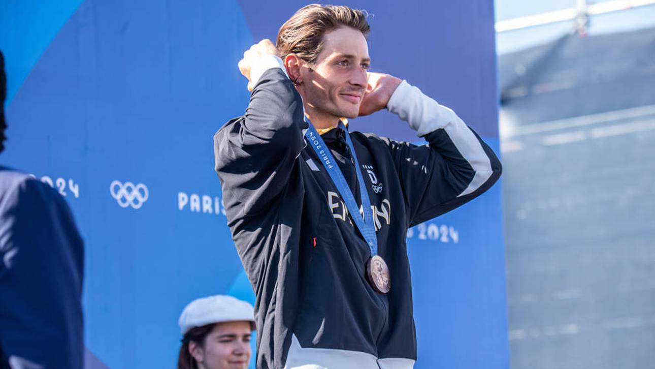 Noah Hegge vermisste bei der Siegerehrung seine Mütze