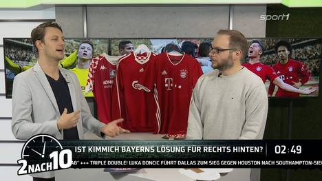 Der FC Bayern hat ein Problem auf der rechten Abwehrseite. Joshua Kimmich ist dort einer der besten der Welt, aber auch im Zentrum sehr wertvoll. Wo soll er spielen?