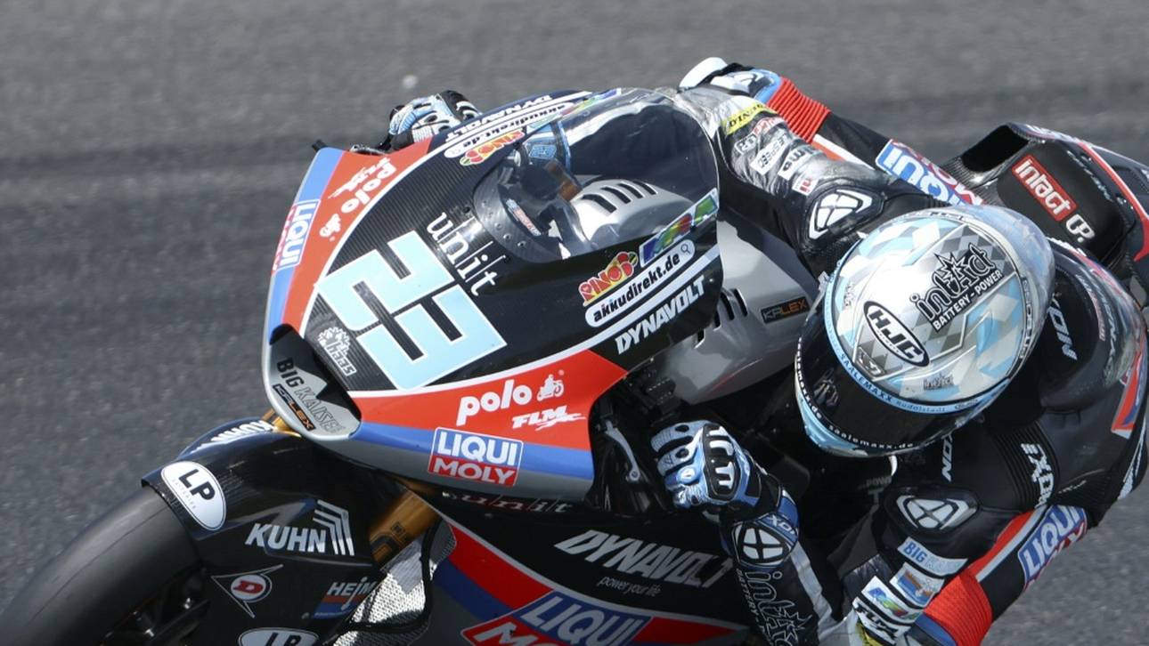 Supersport-WM: Debütant Schrötter stürzt im Regen