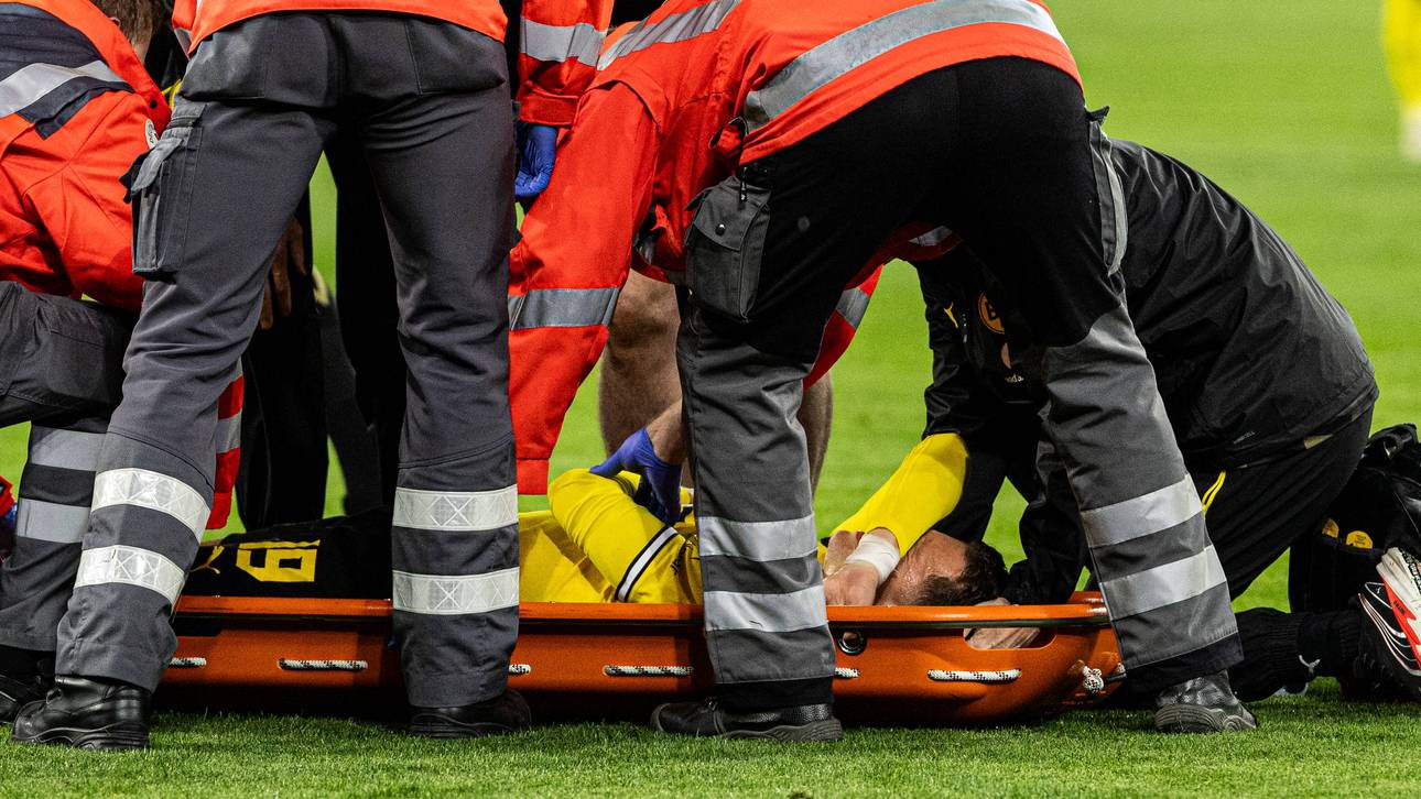BVB-Schock! Neuzugang wird auf Trage abtransportiert