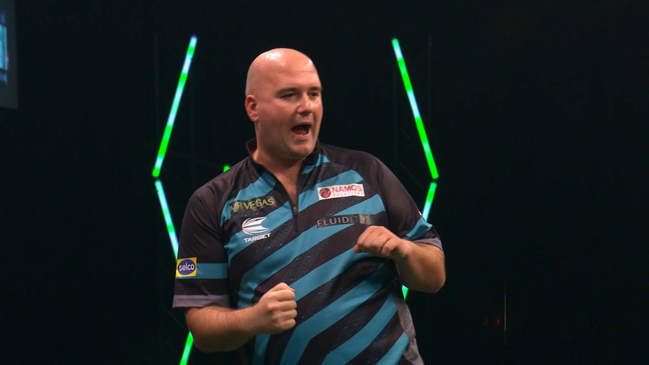 Grand Slam of Darts: Cross dreht auf und Hetas Nerven liegen blank