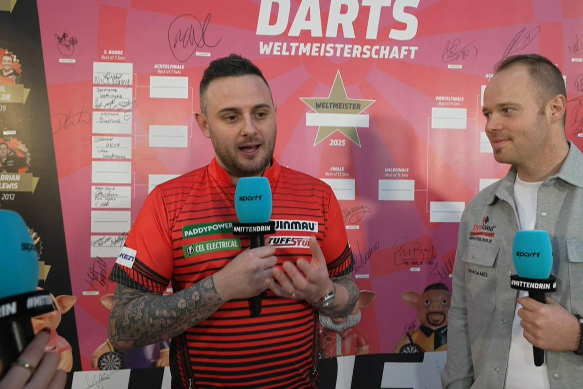 Joe Cullen gewinnt bei der Darts-WM klar gegen Wessel Nijman. Im Interview bei SPORT1 zeigt er großes Unverständnis, warum sein Gegner im Vorfeld zum Favoriten erklärt wurde.