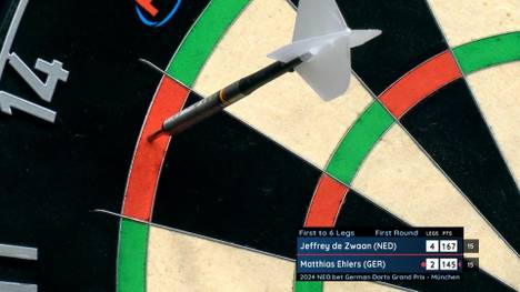 Matthias Ehlers scheiterte bei seinem Debüt auf der European Tour denkbar knapp an einer Sensation. Im Decider muss er sich Jeffrey De Zwann geschlagen geben.