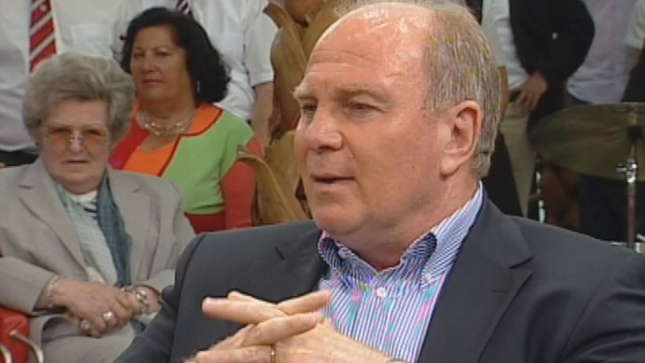 Uli Hoeneß ist am Sonntag zu Gast im CHECK24 Doppelpass auf SPORT1