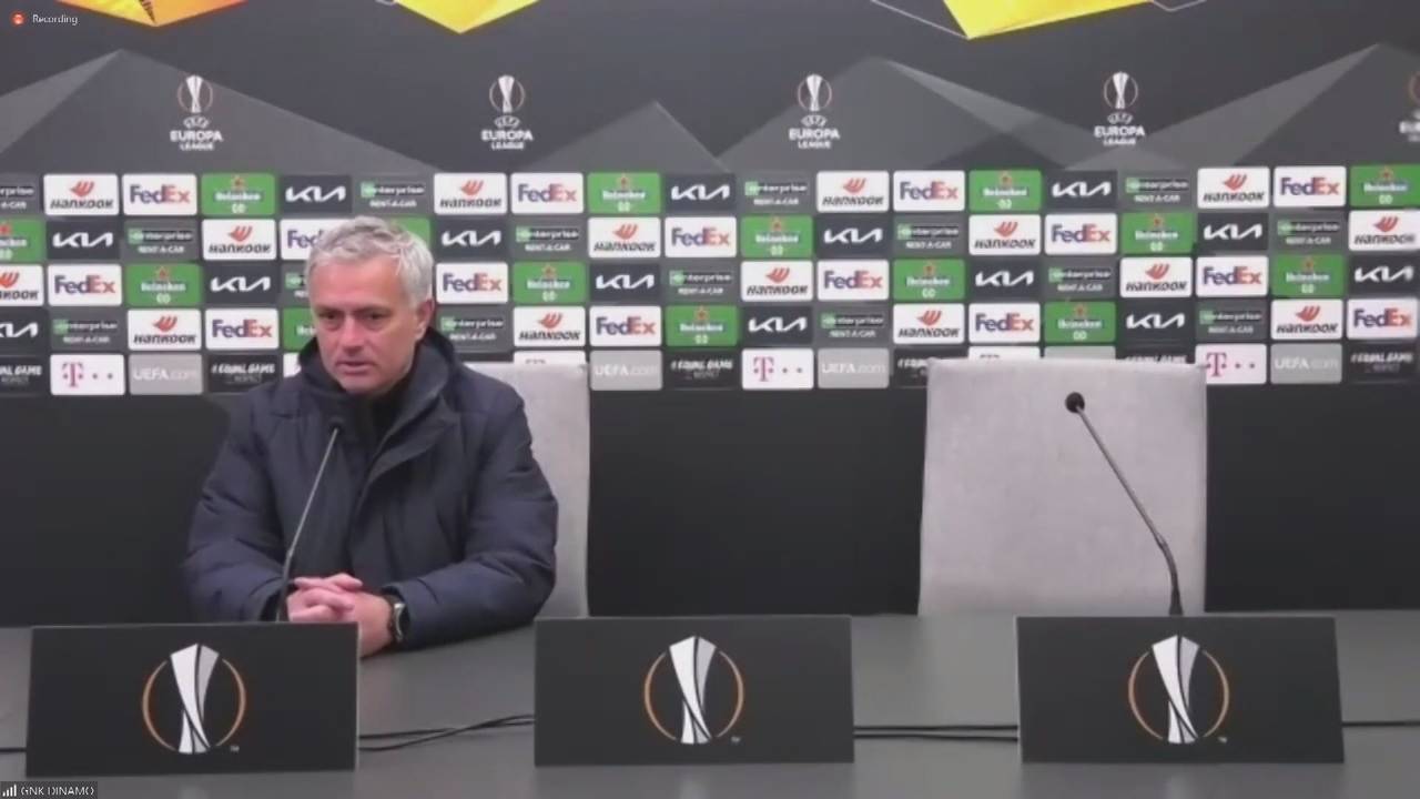 José Mourinho von den Tottenham Hotspur über Aus in der Europa League