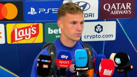 Nach seinen beiden Zusammenbrüchen in der Vorbereitung kehrte Jamal Musiala gegen FK Bodo/Glimt zurück in die Startelf. Joshua Kimmich erklärt, wie die Bayern-Stars mit seiner Situation umgehen.