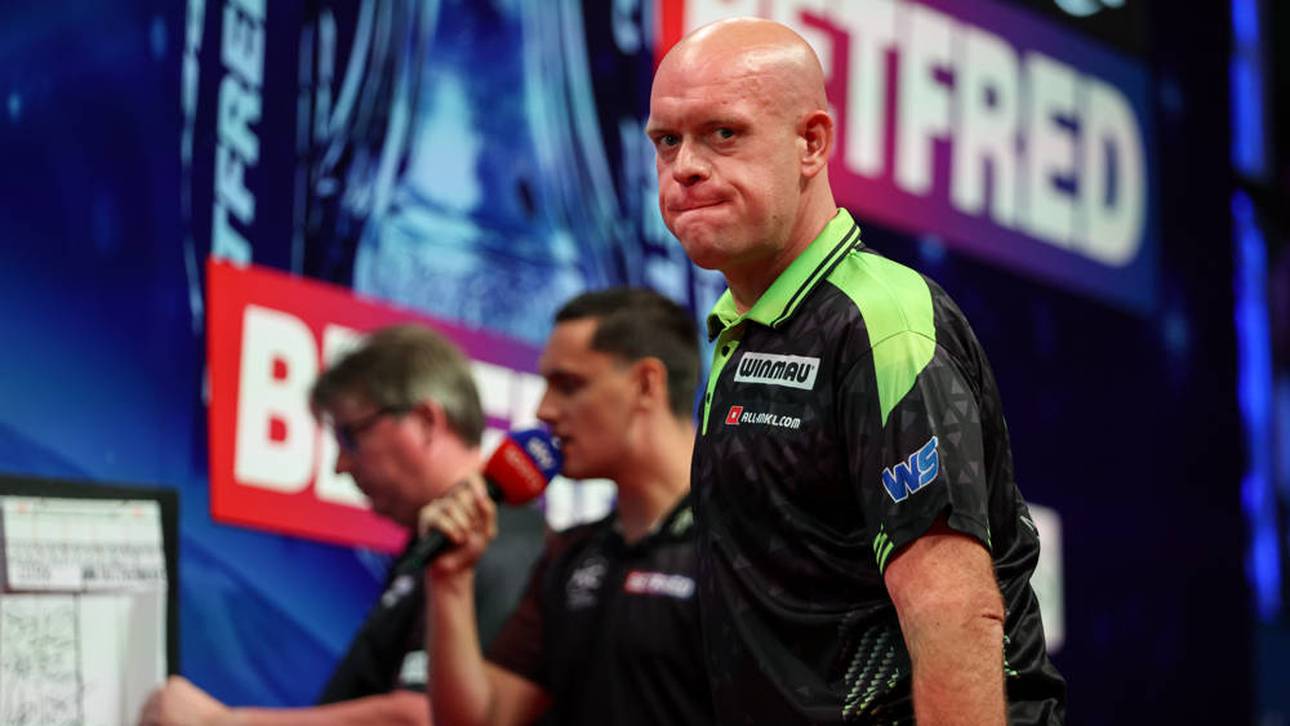 Matchdart-Drama! Titelverteidiger van Gerwen scheitert