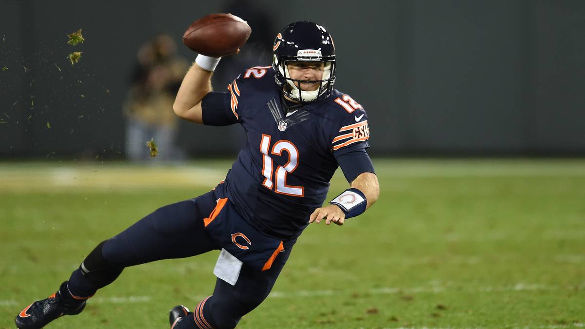 Quarterback Matt Barkley brachte das Outfit kein Glück. Die Chicago Bears mussten sich am 7. Spieltag den Green Bay Packers geschlagen geben