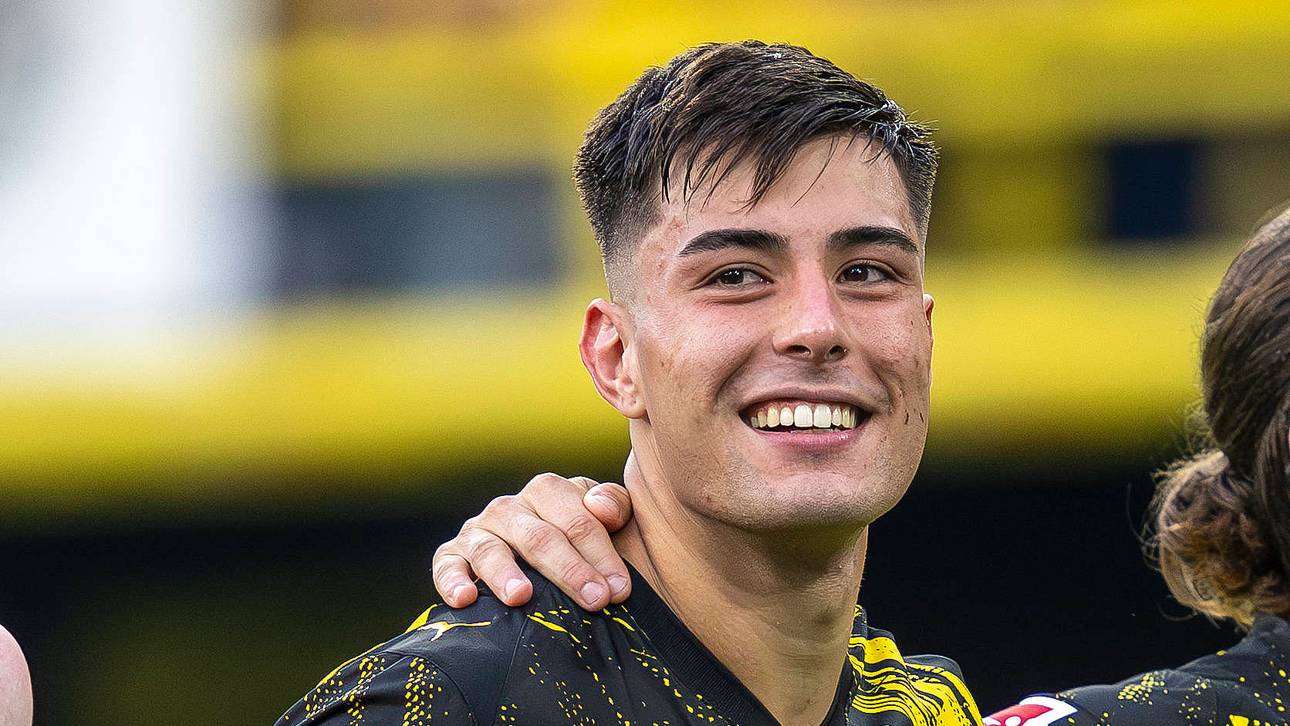 Aarón Anselmino gibt ein starkes Debüt für den BVB
