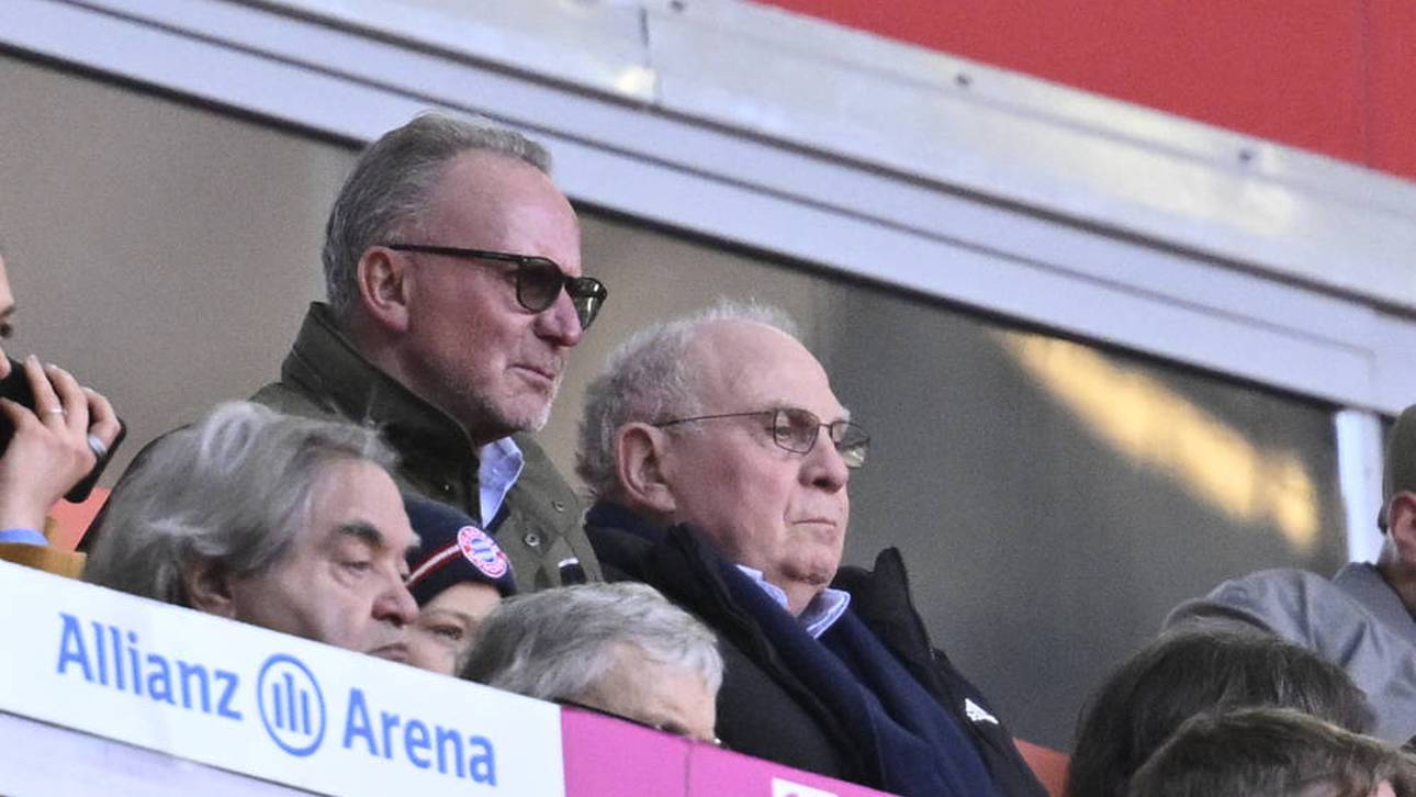Karl-Heinz Rummenigge und Uli Hoeneß sahen in der Allianz Arena zuletzt eine Niederlage gegen den VfL Bochum