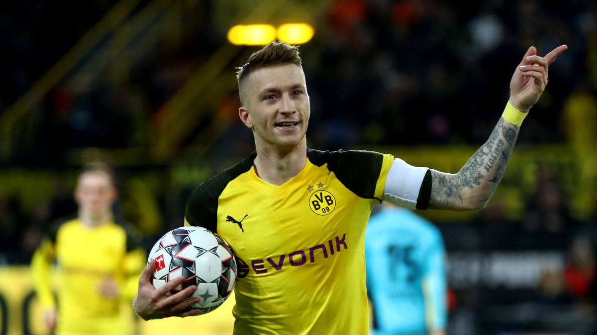 BORUSSIA DORTMUND: Seit 2012 trägt Marco Reus das BVB-Trikot, traf 127 Mal