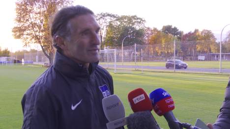 Herthas Neuzugang Mattéo Guendouzi hat seine zehntägige Quarantäne wegen eines positiven Corona-Tests abgesessen und am Dienstag erstmals mit der Mannschaft trainiert. Trainer Labbadia schwärmt von der Arsenal-Leihgabe.