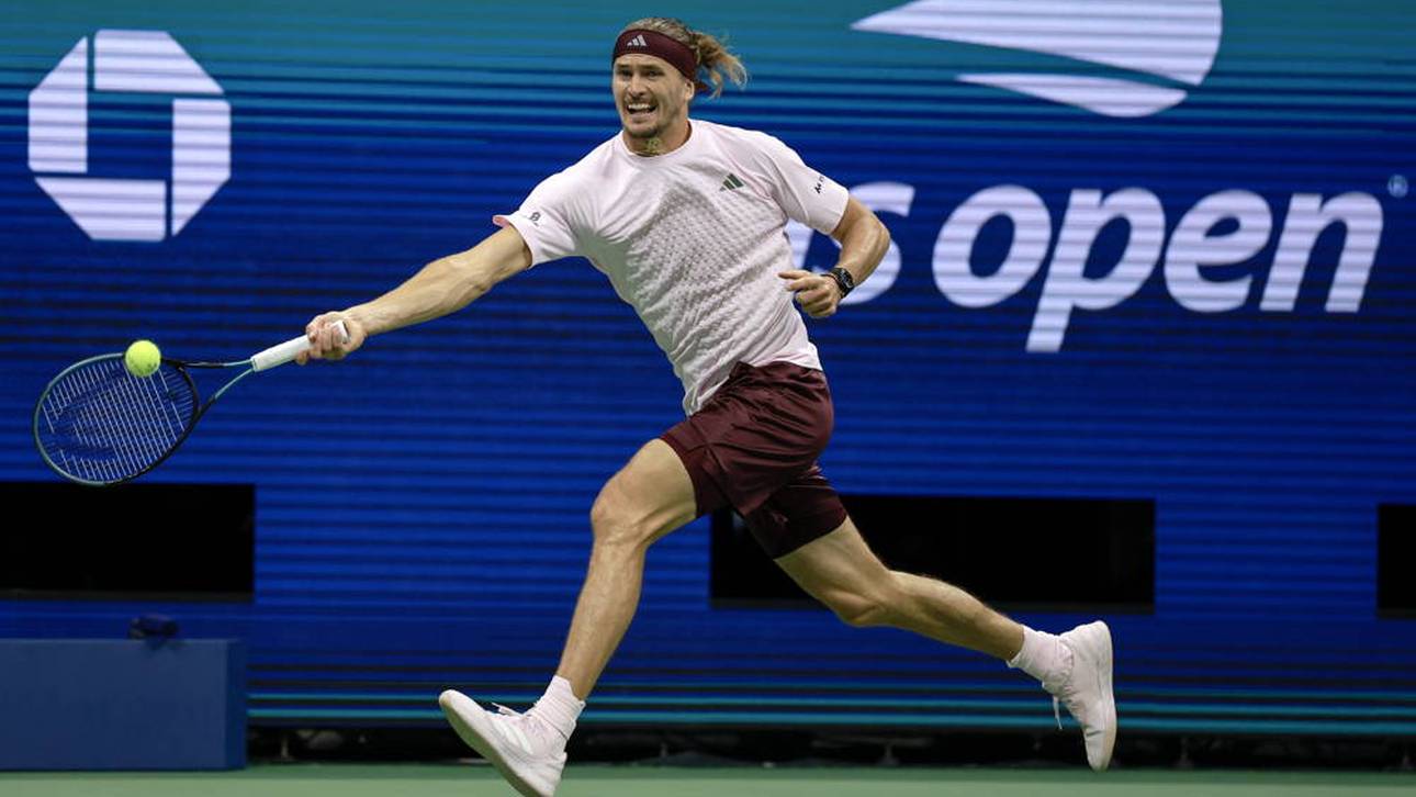 Alexander Zverev steht bei den US Open im Viertelfinale