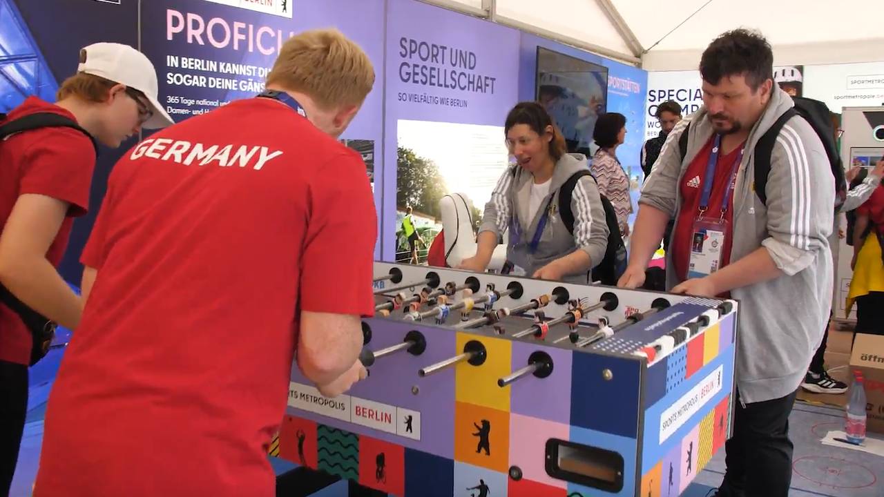 Einzigartig! Das Festivalgelände der Special Olympics World Games in Berlin
