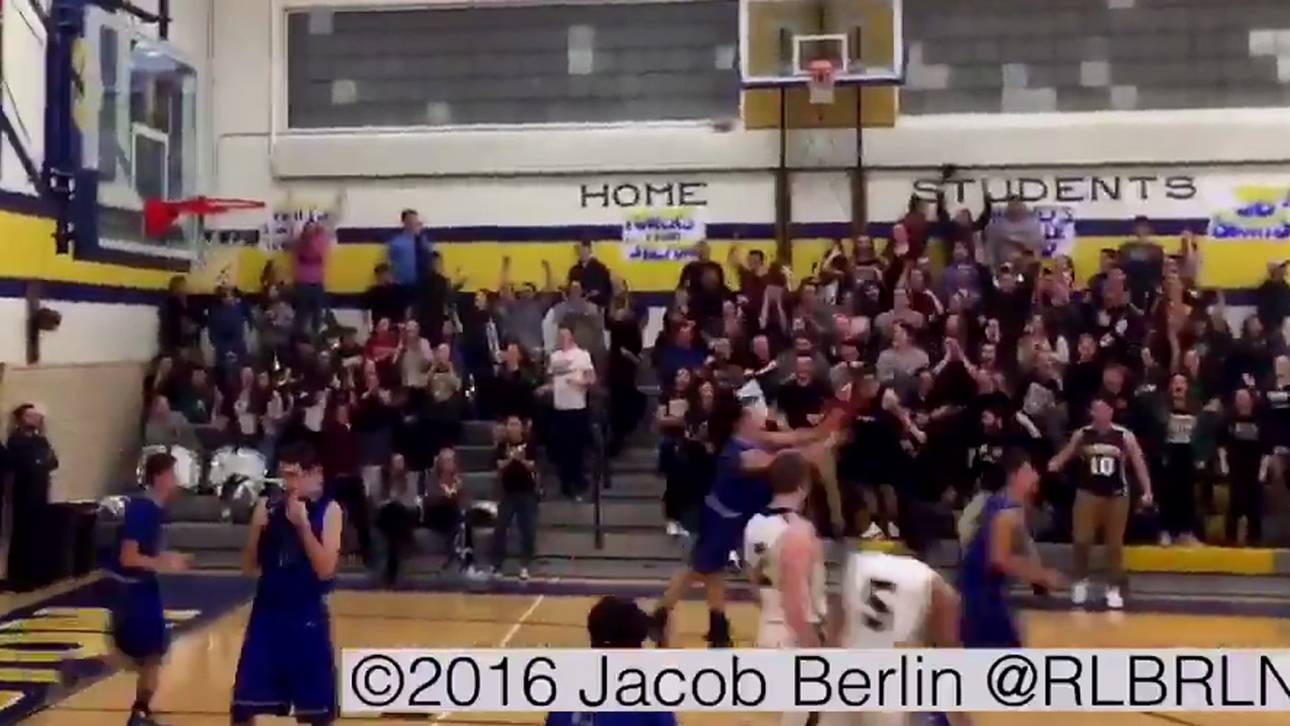 Irrer Gamewinner über das ganze Feld