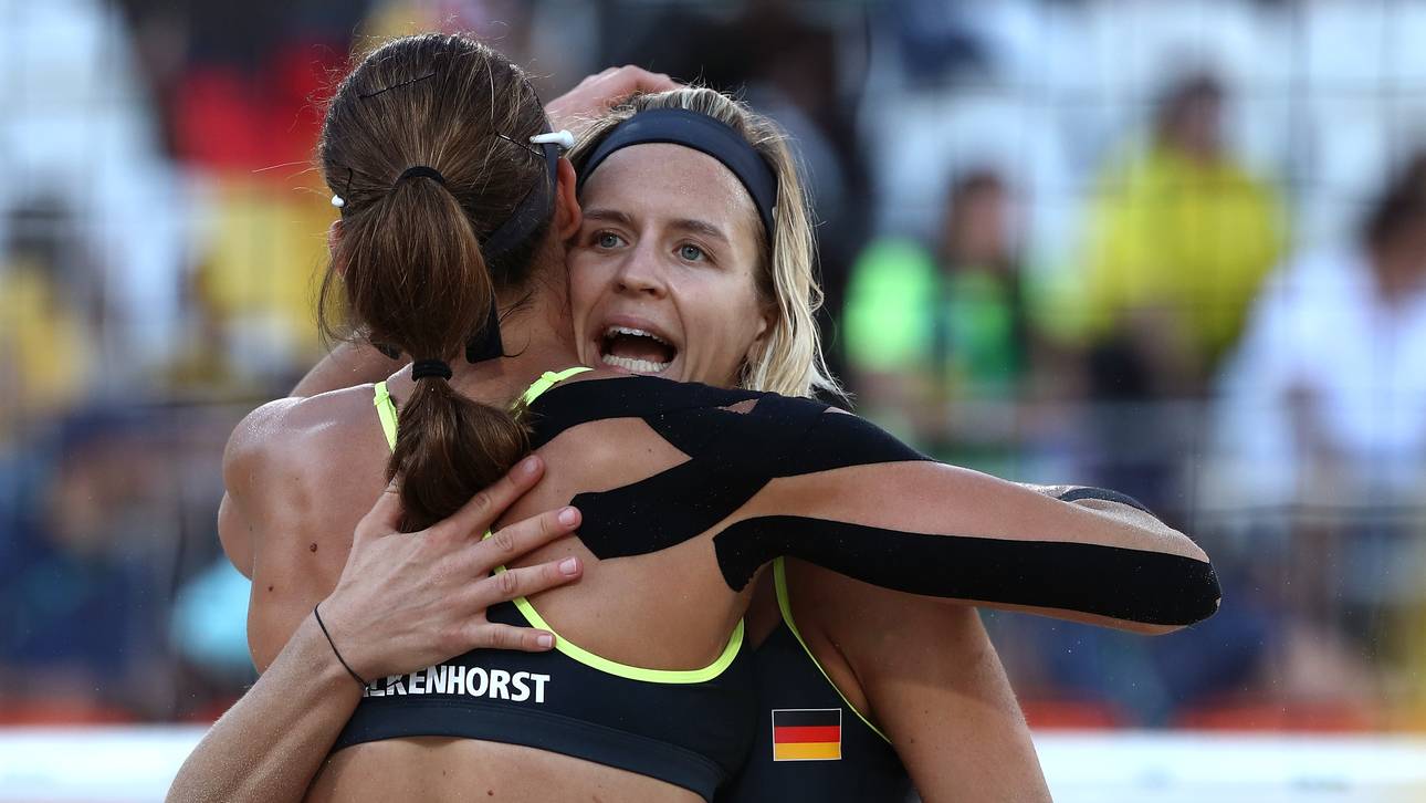 Beach-Duo schreibt Geschichte