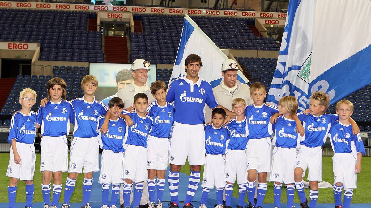 Raúl präsentierte sich bei Schalke 04 stets volksnah