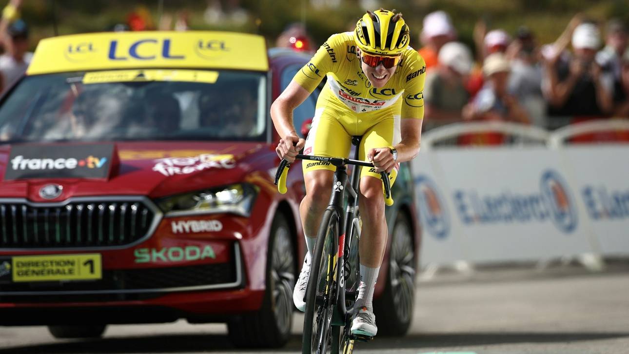 Pogacar gewinnt 15. Tour-Etappe und baut Vorsprung aus