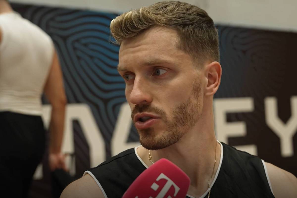 Vor dem Viertelfinale bei der EuroBasket 2025 spricht Deutschlands Andreas Obst über den Gegner Slowenien und vor allem über Superstar Luka Doncic.