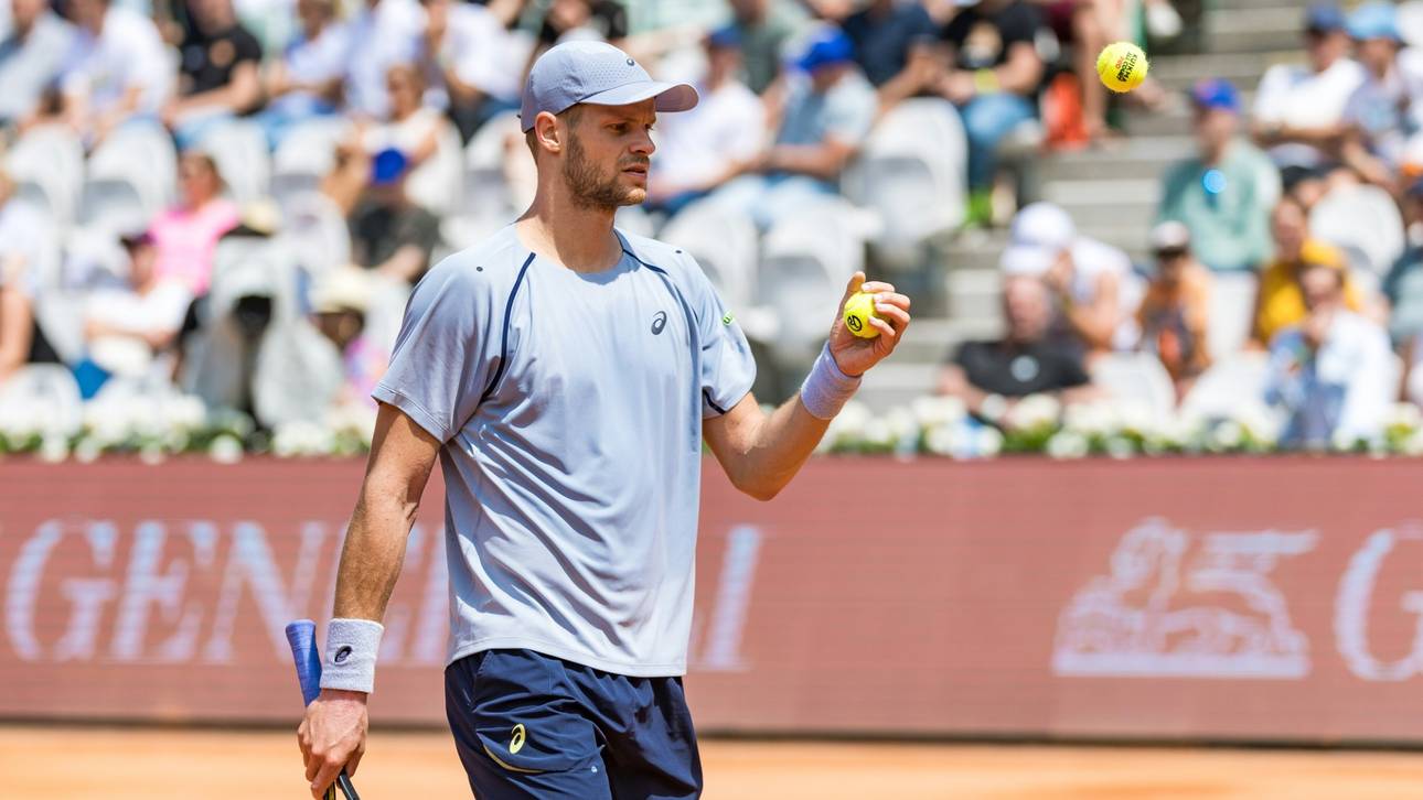 Deutscher schafft Tennis-Überraschung