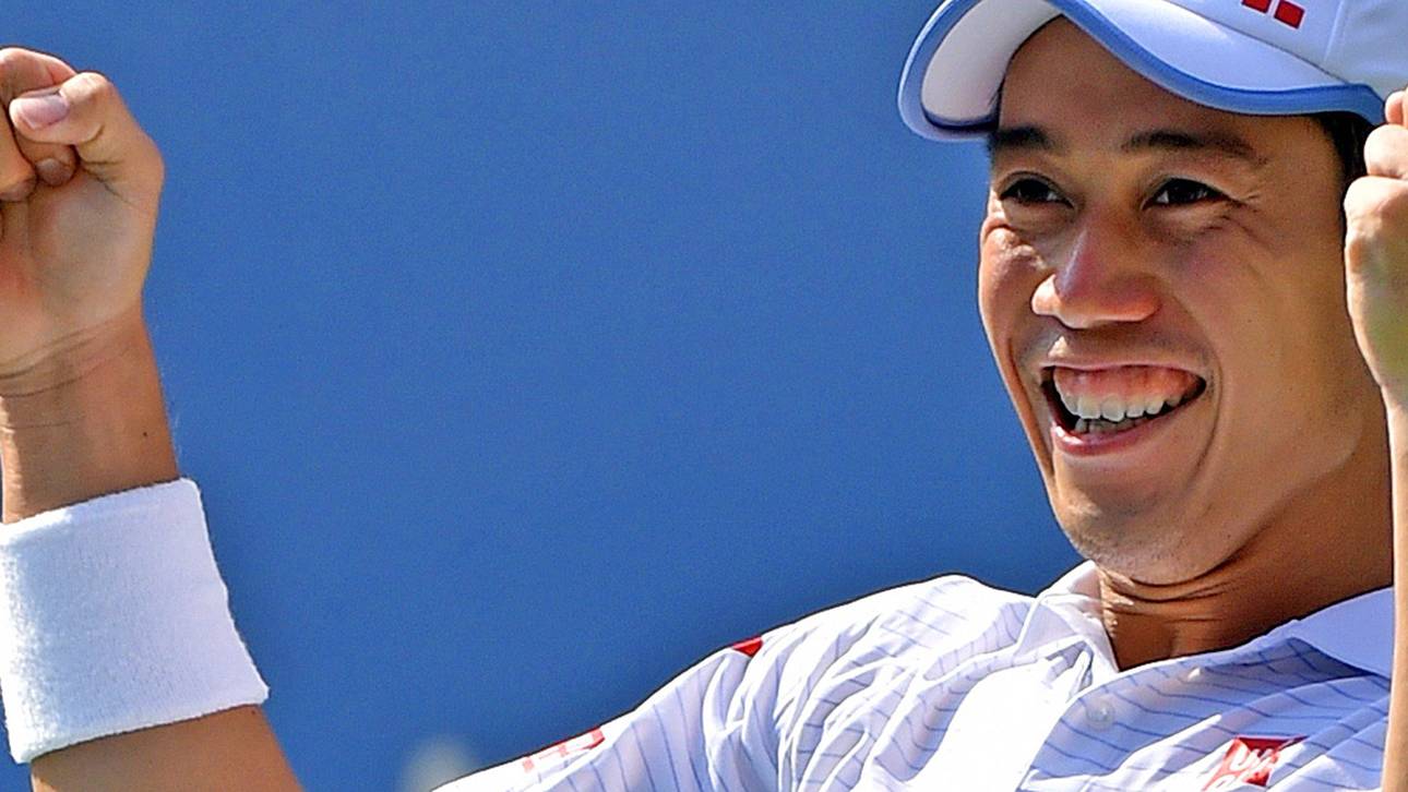 Nishikori sensationell im Finale der US-Open