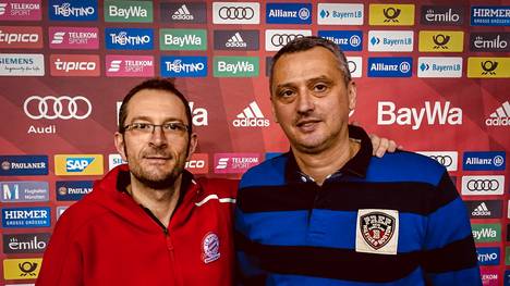 Dejan Radonjic (r.) übernimmt für den entlassenen Trainer Aleksandar Djordjevic