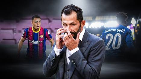 Bayerns Sportvorstadn Hasan Salihamidzic verrät, warum Callum Hudson-Odoi und Sergino Dest nicht nach München wechselten.