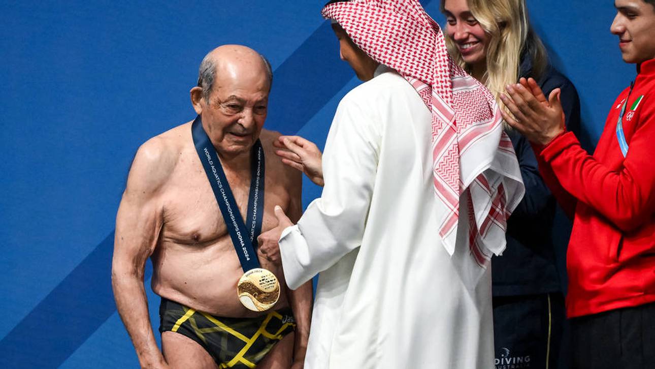 Taghi Askari erhält seine verdiente Medaille