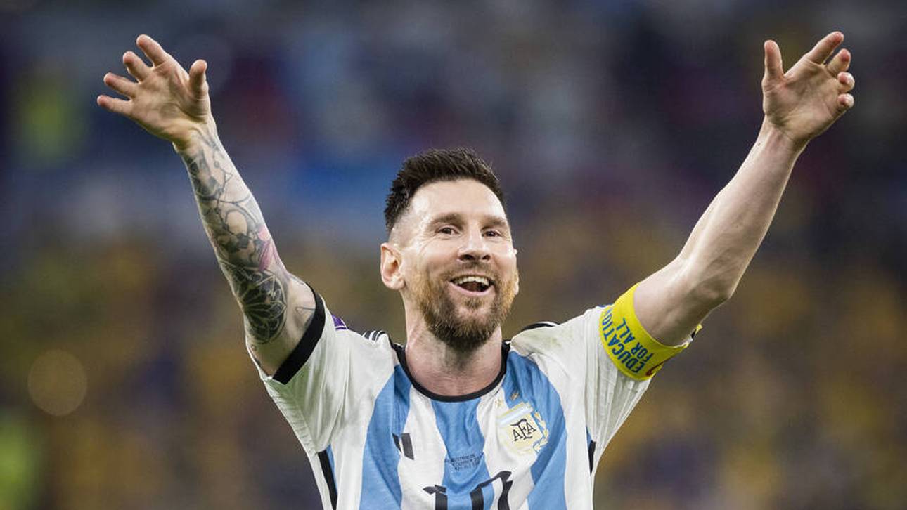 Ungewöhnlicher Auftritt von Messi